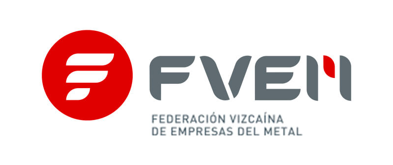 Logo de FVEM, empresas del metal de Bizkaia Logo de FVEM, empresas del metal de Bizkaia