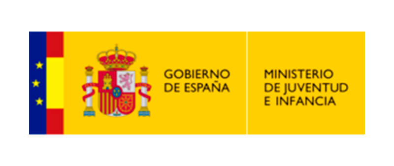 Logo del Ministerio de Juventud e Infancia, Gobierno de España Logo del Ministerio de Juventud e Infancia, Gobierno de España