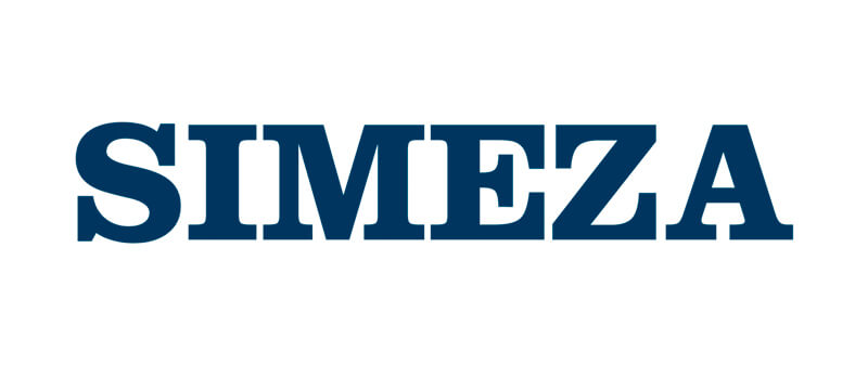 Logo de SIMEZA, estructuras metálicas Logo de SIMEZA, estructuras metálicas